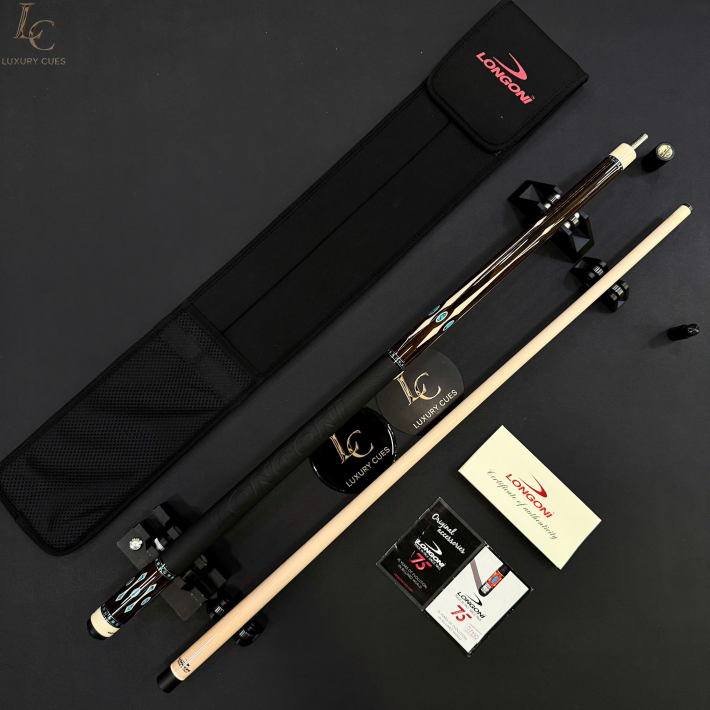 Gậy Bida Lỗ LONGONI BLACK MAMBA SHINY STAR