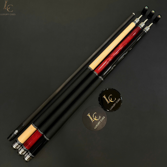 Gậy Bida Lỗ Leadsuper WOOD-V2–Ngọn Full Carbon Chính Hãng