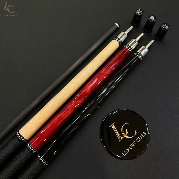 Gậy Bida Lỗ Leadsuper WOOD-V2–Ngọn Full Carbon Chính Hãng