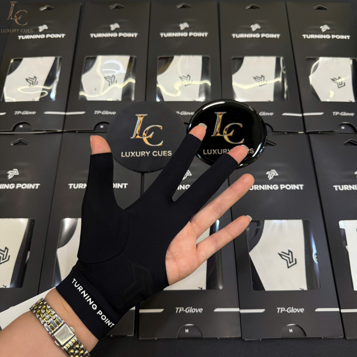 GĂNG TAY BI-A TP (TURNING POINT) – ĐEN – TAY TRÁI
