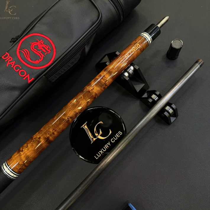 CƠ BIDA LỖ DRAGON SPECIAL BE NGỌN FULL CARBON (TẶNG KÈM FULL PHỤ KIỆN)