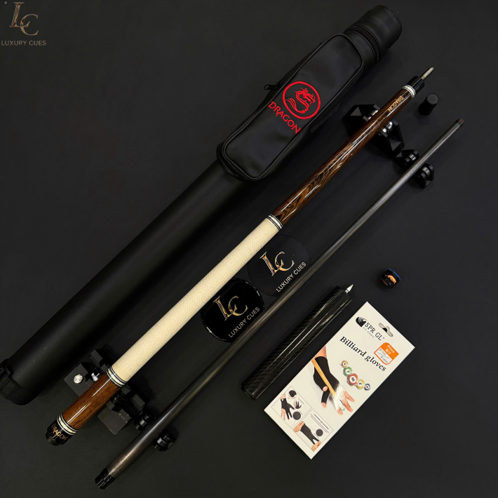 CƠ BIDA LỖ DRAGON SPECIAL BO NGỌN FULL CARBON (TẶNG KÈM FULL PHỤ KIỆN)