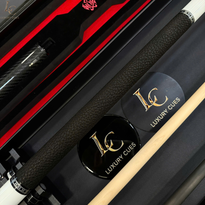 GẬY BIDA LỖ LEADSUPER LUXURY 2.0 TRẮNG - KÈM 2 NGỌN (CARBON & MỘC)