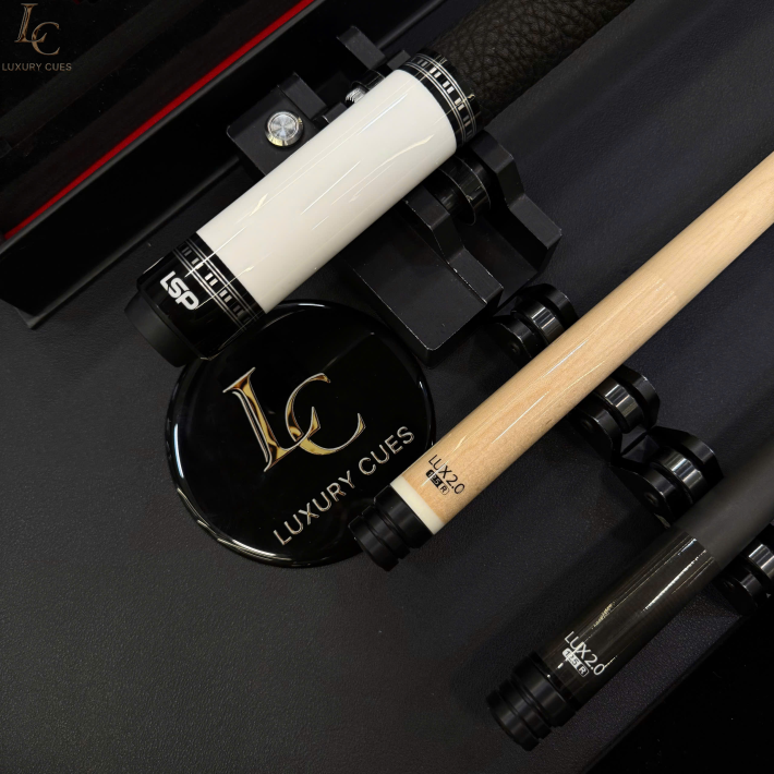 GẬY BIDA LỖ LEADSUPER LUXURY 2.0 TRẮNG - KÈM 2 NGỌN (CARBON & MỘC)