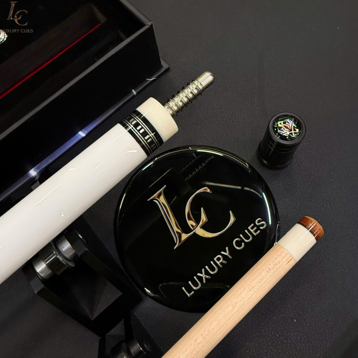 GẬY BIDA LỖ LEADSUPER LUXURY 2.0 TRẮNG - KÈM 2 NGỌN (CARBON & MỘC)