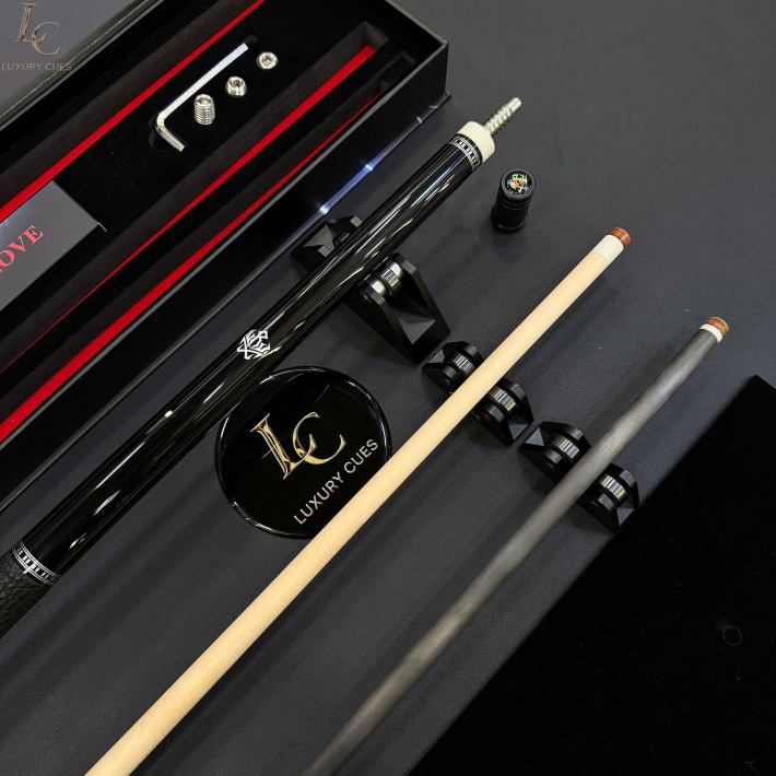 GẬY BIDA LỖ LEADSUPER LUXURY 2.0 ĐEN - KÈM 2 NGỌN (CARBON & MỘC)