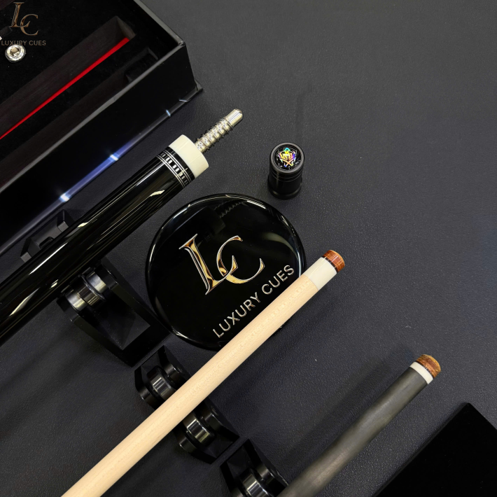 GẬY BIDA LỖ LEADSUPER LUXURY 2.0 ĐEN - KÈM 2 NGỌN (CARBON & MỘC)