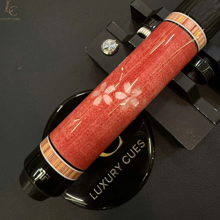 GẬY BIDA LỖ TARIK SAKURA PINK I-NGỌN FULL CARBON CASSADIN CAO CẤP