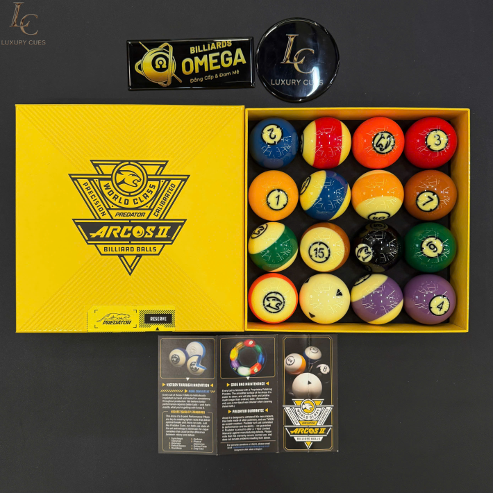 BỘ BI BIDA LỖ PREDATOR ARCOS II