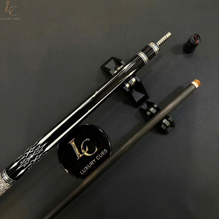 GẬY BIDA LỖ MIT CUES MH26-01 – NGỌN CARBON BLACK ARROW 