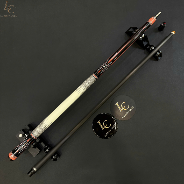 GẬY BIDA LỖ MIT CUES MH26-05– NGỌN CARBON BLACK ARROW 