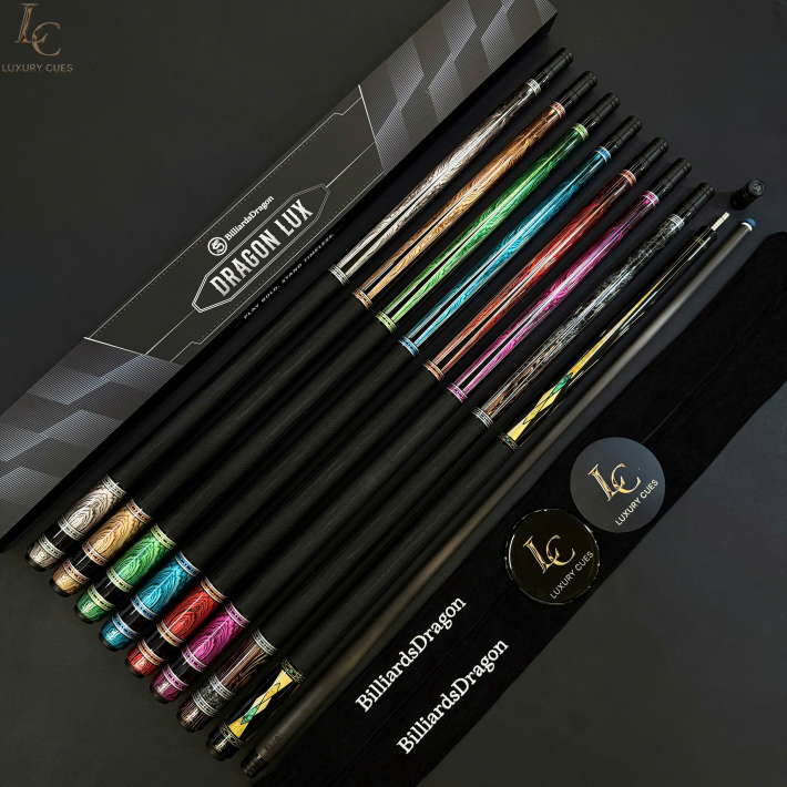 GẬY BIDA LỖ DRAGON LUXURY PINK –NGỌN FULL CARBON CHÍNH HÃNG CAO CẤP