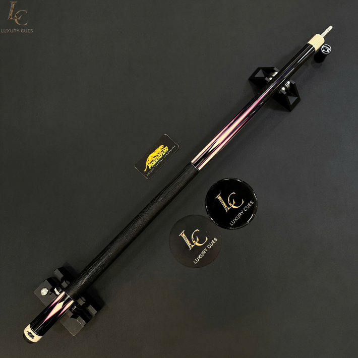 CHUÔI CƠ BIDA LỖ PREDATOR TRUE SPLICE 16 LIMITED EDITION - GỖ MUN ĐEN ĐIỂM TÍM/HỒNG - TAY CẦM DA CAO CẤP