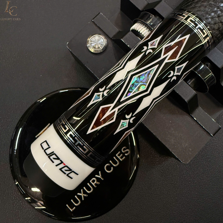 CƠ BIDA LỖ CUETEC CYNERGY INLAY SERIES – HADES TAY CẦM DA | CƠ BIDA LỖ CHÍNH HÃNG 
