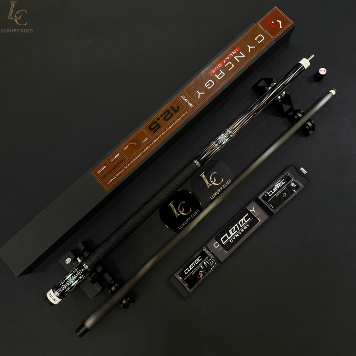 CƠ BIDA LỖ CUETEC CYNERGY INLAY SERIES – HADES TAY CẦM DA | CƠ BIDA LỖ CHÍNH HÃNG 